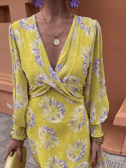 Women's Lace Floral Dress