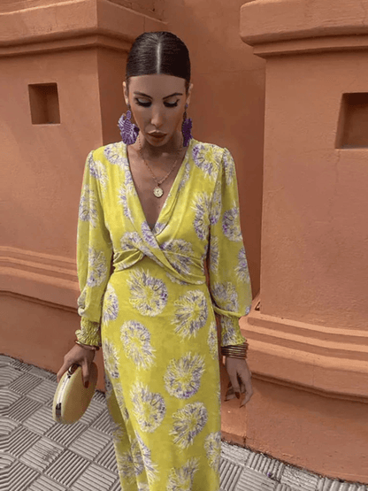 Women's Lace Floral Dress