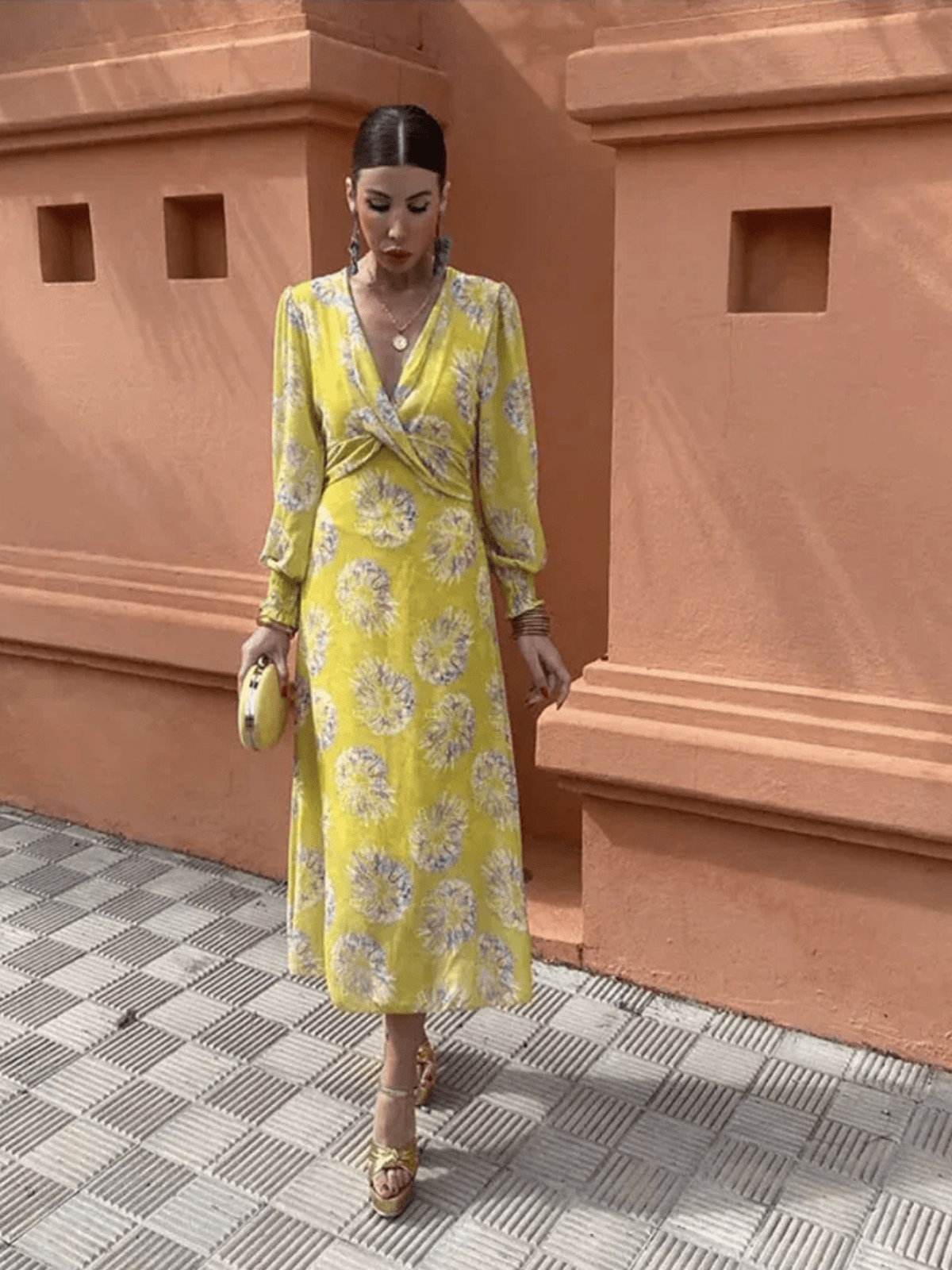 Women's Lace Floral Dress