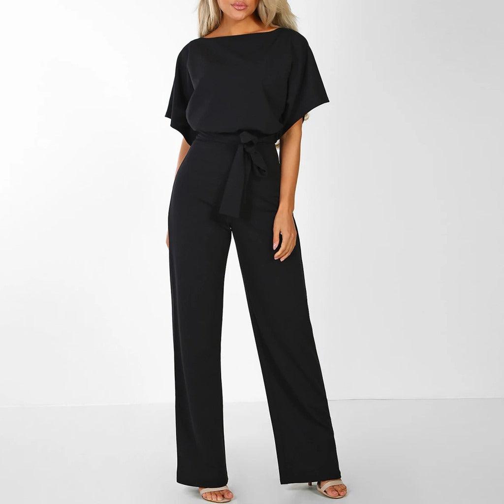 Women's Wide Leg Two-Piece Pants Set