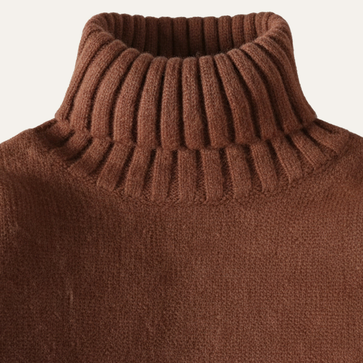 Men's Soft Knit Turtleneck Sweater Warm