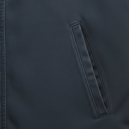 Men's Hooded Jacket Fleece Lined Warm Black