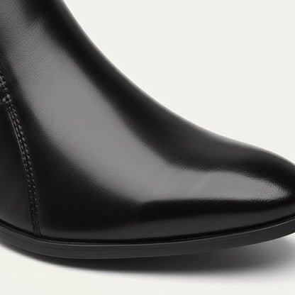 Mantova Men's Vintage Leather Ankle Boots Pointed Toe