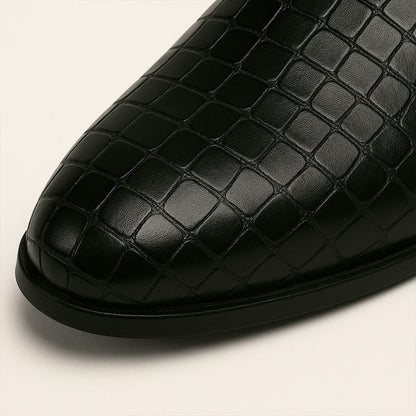 Men's Leather Mule Loafers Slip On