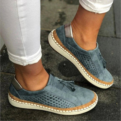 Image of Melissa | Women's Slip-On Perforated Loafers