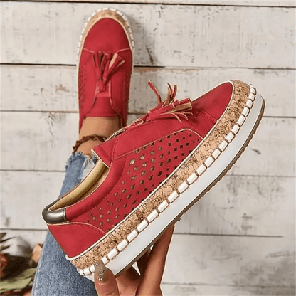 Image of Melissa | Women's Slip-On Perforated Loafers