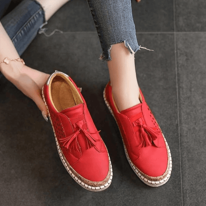 Image of Melissa | Women's Slip-On Perforated Loafers