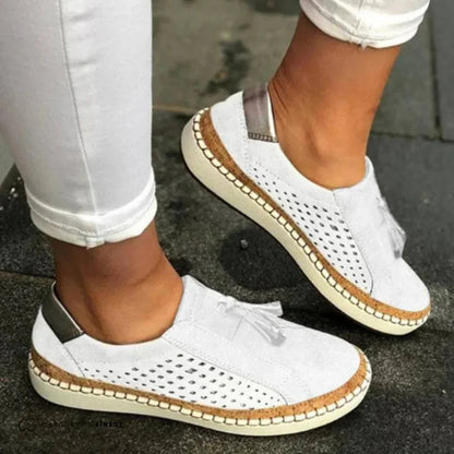 Image of Melissa | Women's Slip-On Perforated Loafers