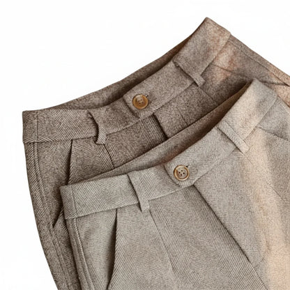 Patrick | Men's Spring Herringbone Dress Pants