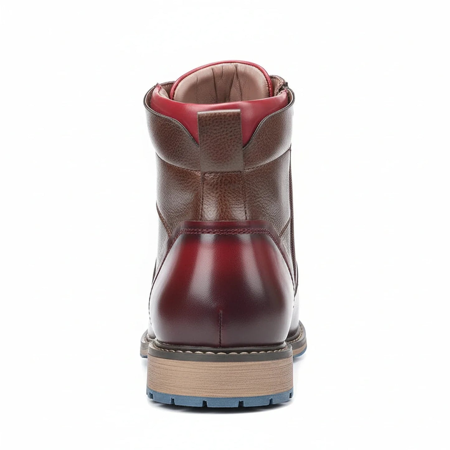 Orthopedic Lace Up Cap Toe Boots