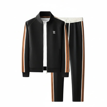 Men's Zip Up Tracksuit Set