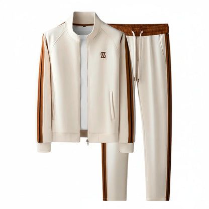 Men's Zip Up Tracksuit Set