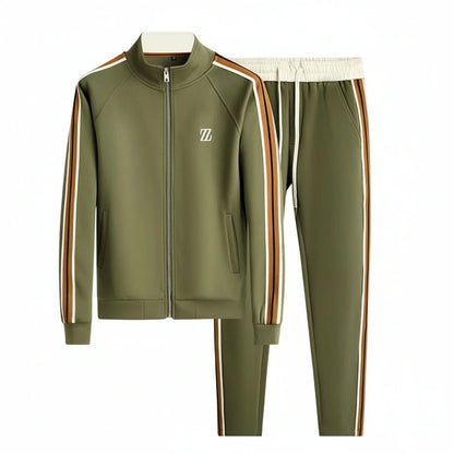 Men's Zip Up Tracksuit Set