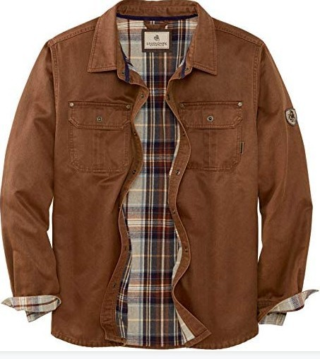 Men's Waxed Trucker Jacket Durable Water-Resistant - Fashinoza