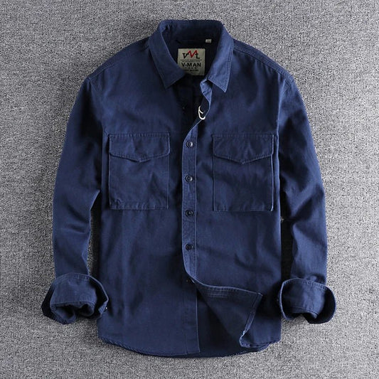 Bryan Men's Utility Shirt - 
Fashinoza