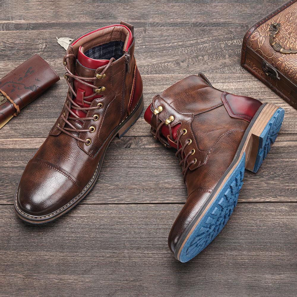 Men's Ankle Boots Lace-Up