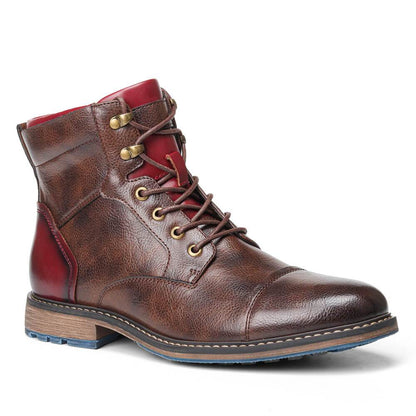 Men's Ankle Boots Lace-Up