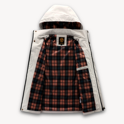 Men's Waterproof Hooded Jacket Lightweight Breathable