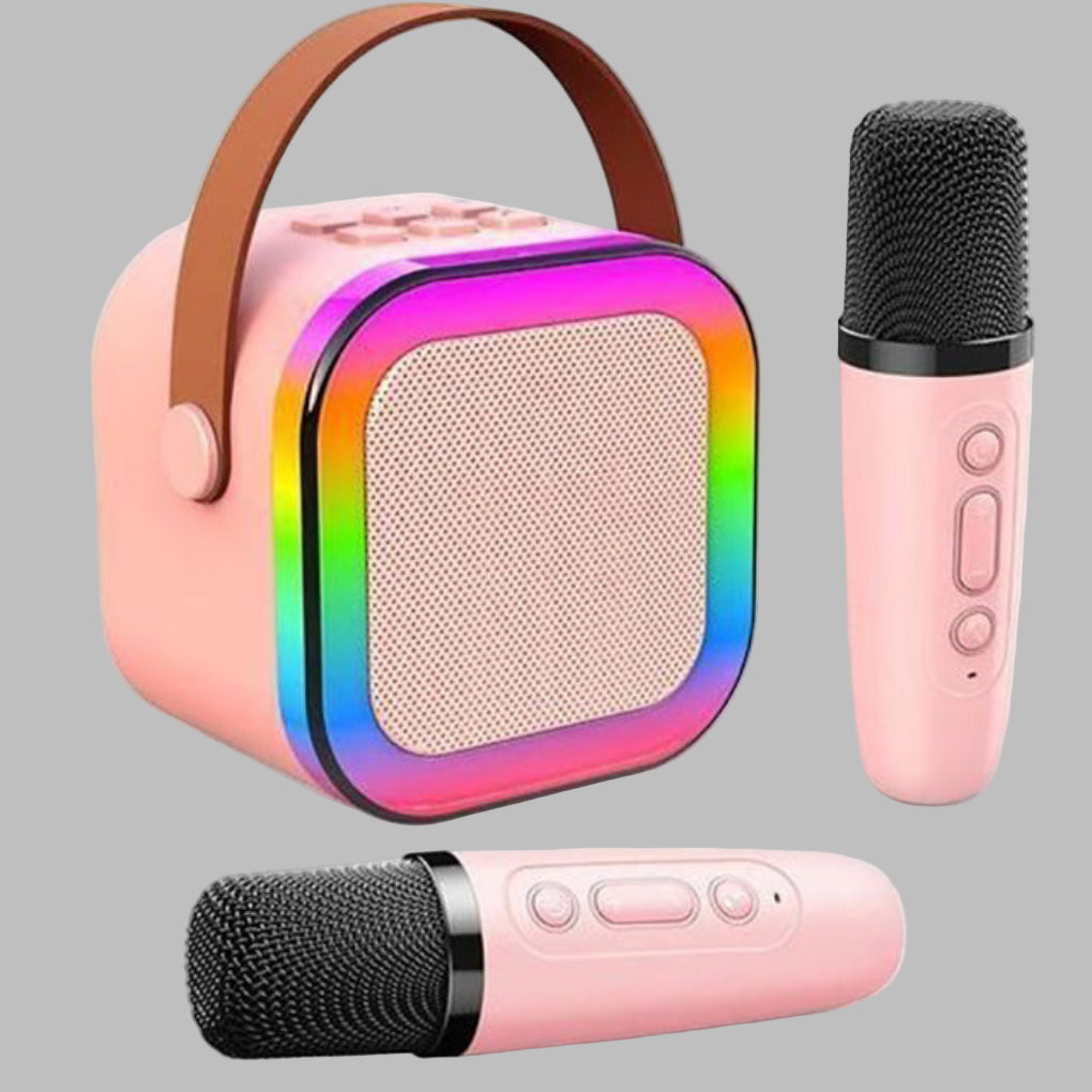 Portable Karaoke Machine Wireless Microphone - Fashinoza