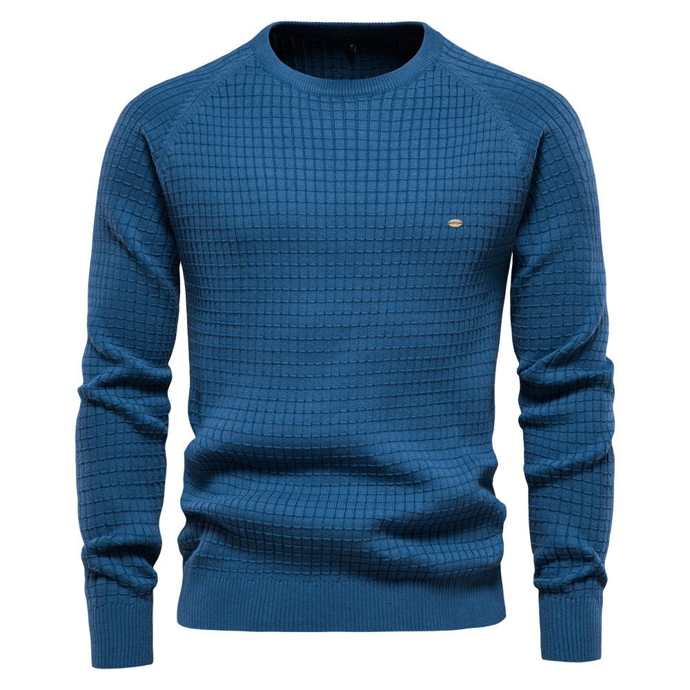 Julian | Men Spring Textured Crewneck Sweater