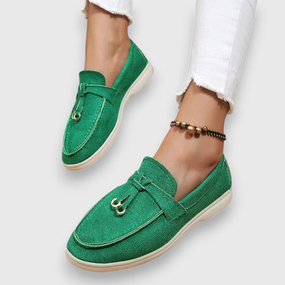 Women's Slip-On Loafers Cushioned Arch Support
