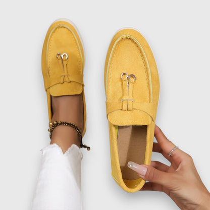 Women's Slip-On Loafers Cushioned Arch Support