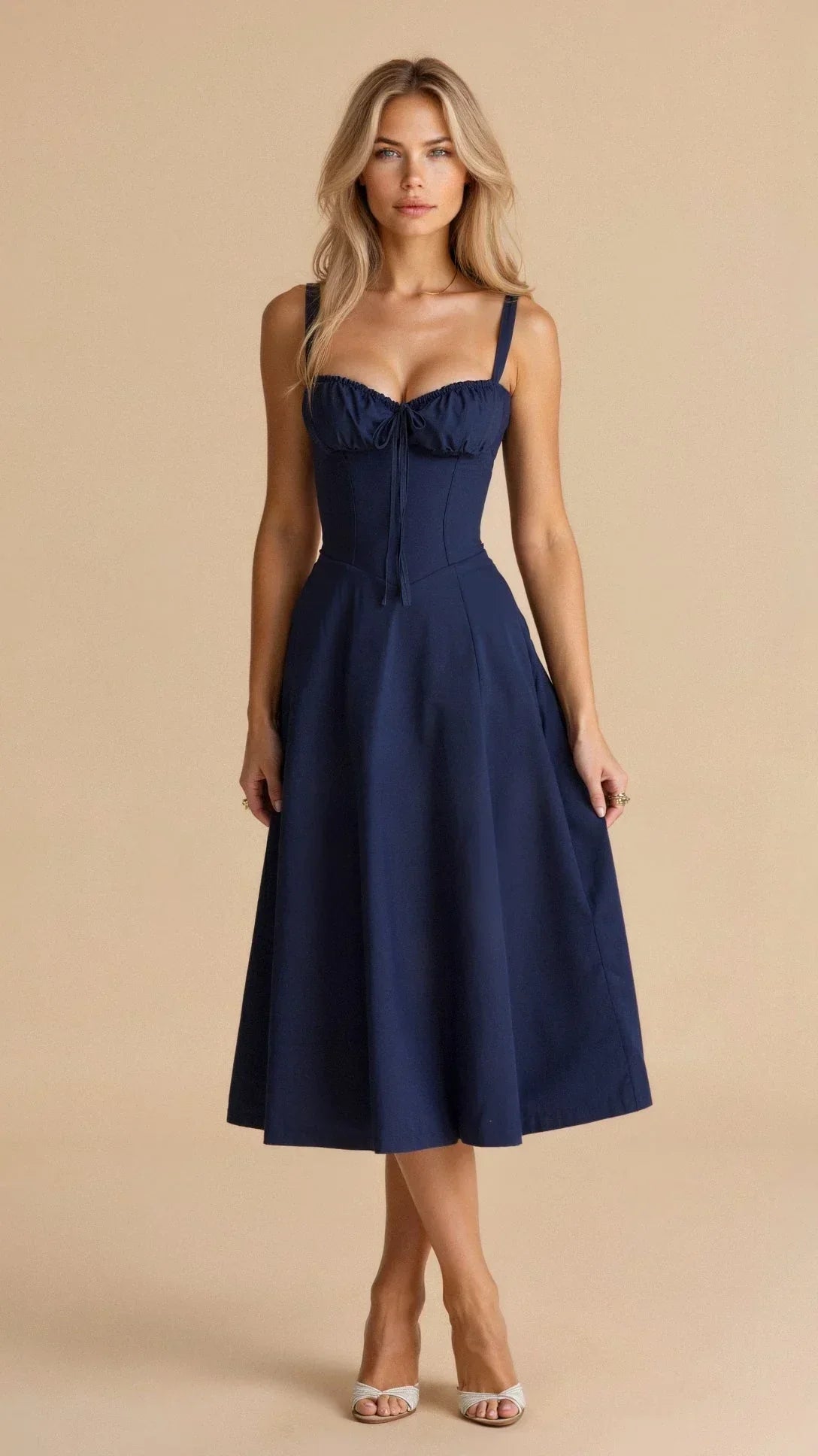Women's Floral Bustier Shaper Dress