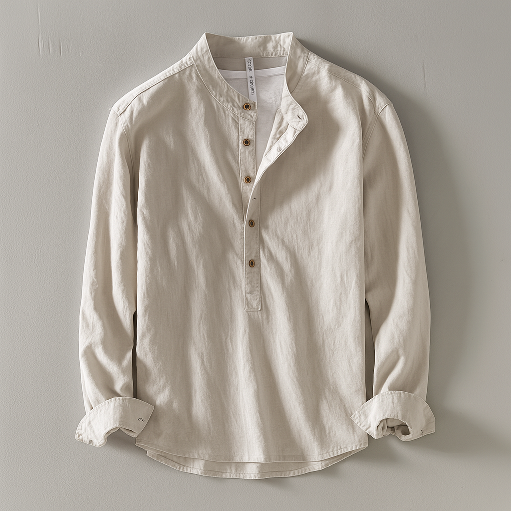 Murray Men's Long Sleeve Casual Shirt - Fashinoza