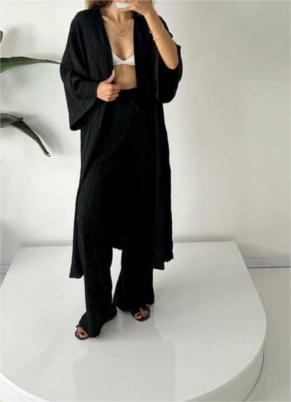 Image of Nadia | Women's Wide Leg Pant Set