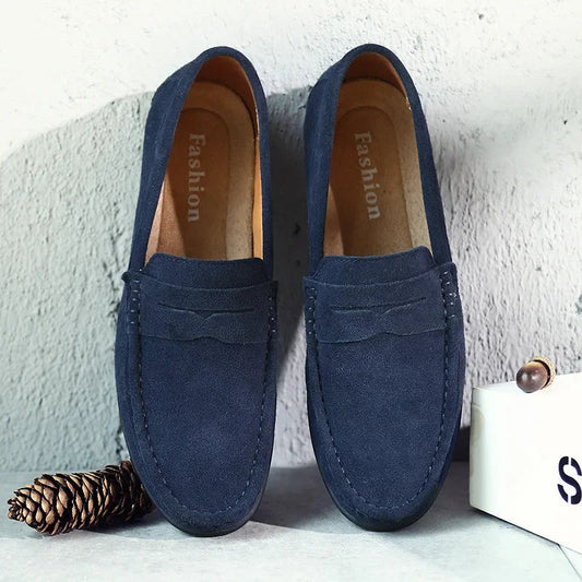 Men's Slip On Penny Loafers - Fashinoza