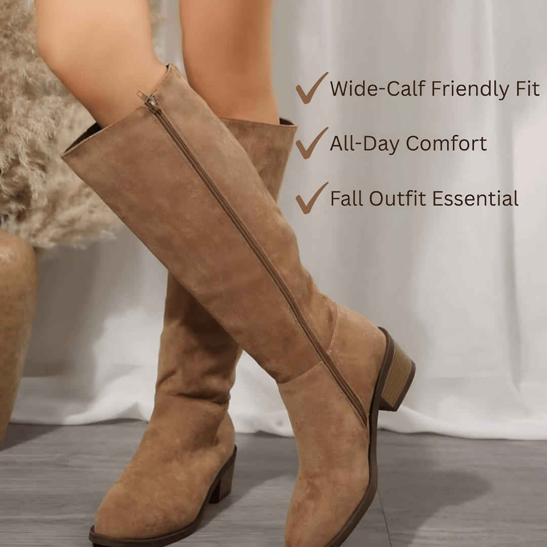 Women's Knee-High Wide Calf Boots