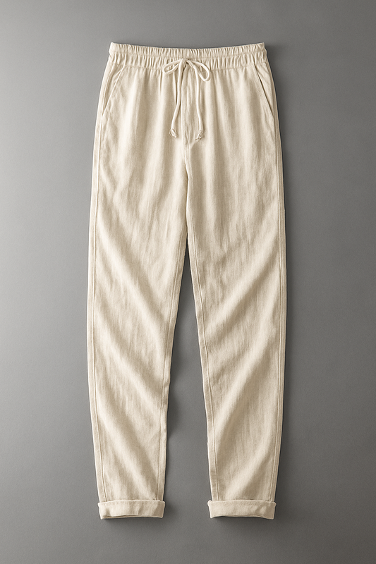 Men's Cuffed Drawstring Pants - Fashinoza