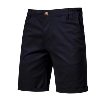 Nico Men's Elastic Waist Shorts Mid-Length - Fashinoza