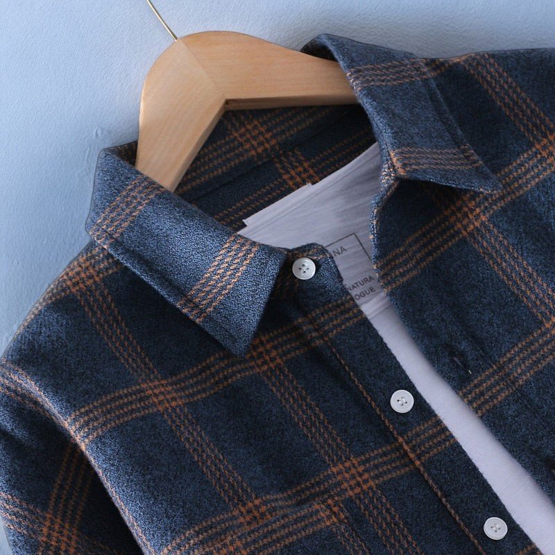 Image of Noah | Men's Long-Sleeve Button-Up Casual Shirt