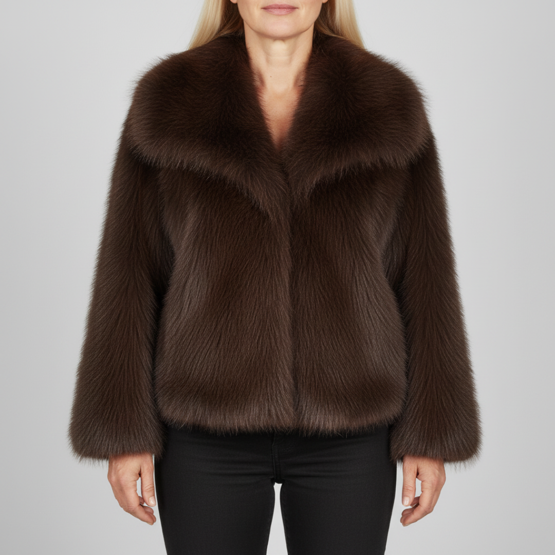 Women's Collared Jacket - Fashinoza