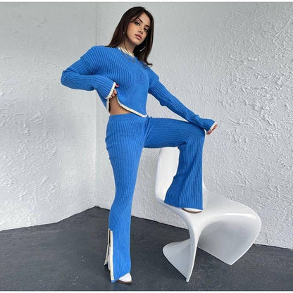 Women's Knitted Two Piece Set Comfortable