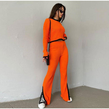 Women's Knitted Two Piece Set Comfortable