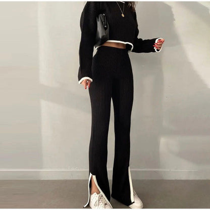 Women's Knitted Two Piece Set Comfortable