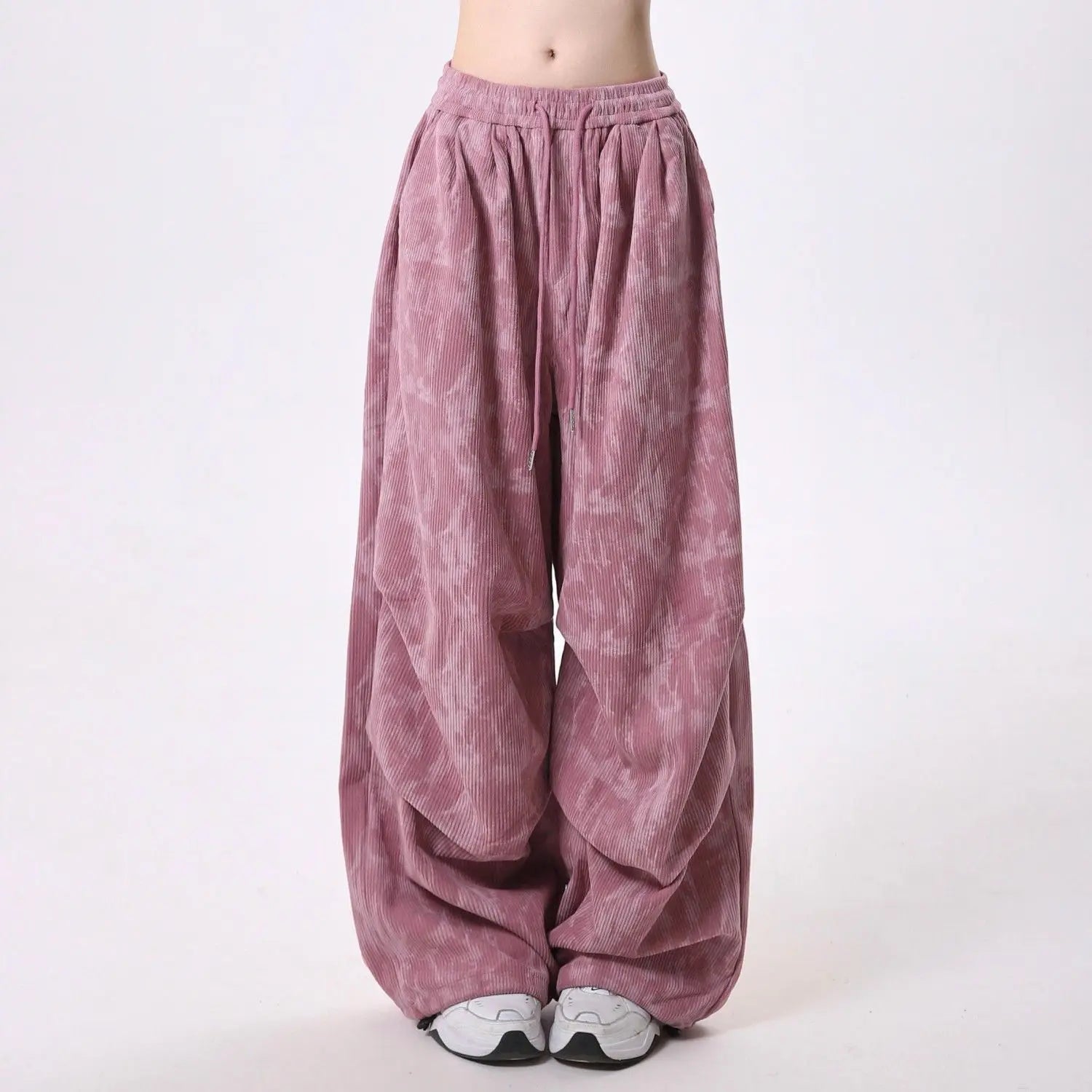 Women's High Waisted Balloon Leg Pants - Fashinoza