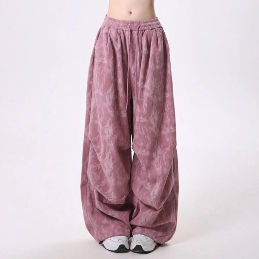 Women's High Waisted Balloon Leg Pants - Fashinoza