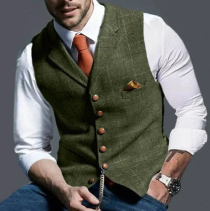 Men's Waistcoat Velvet Formal Wear