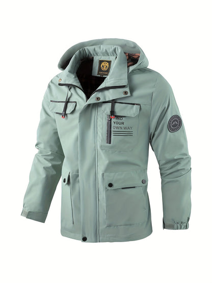 Men's Hooded Casual Jacket - Fashinoza