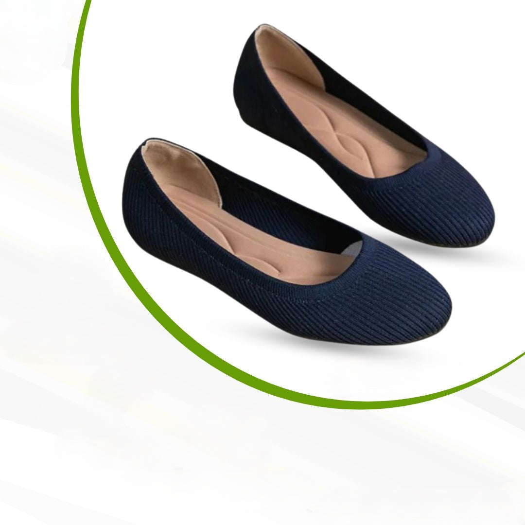 Amber | Women’s Spring Round Toe Ballet Flats