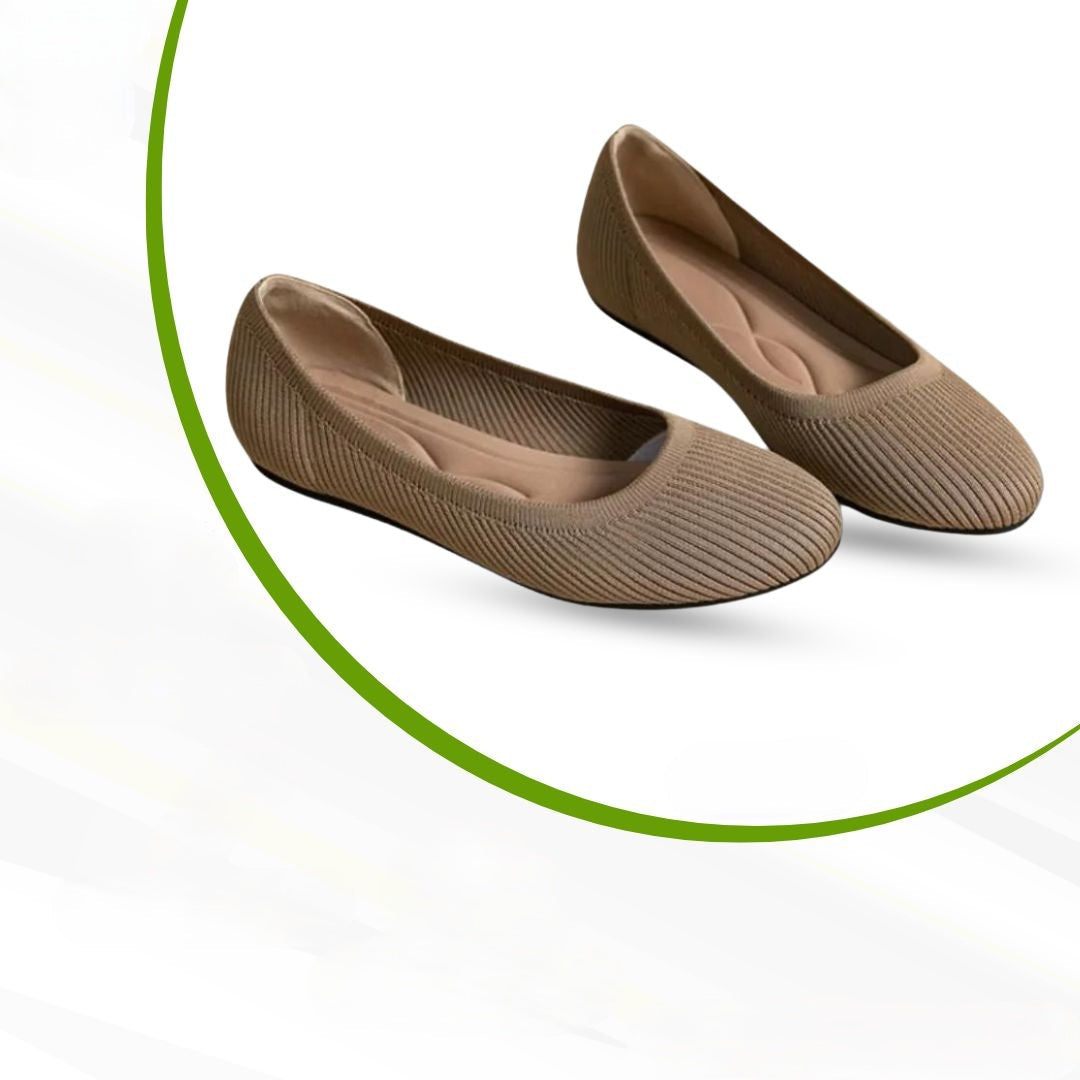 Amber | Women’s Spring Round Toe Ballet Flats