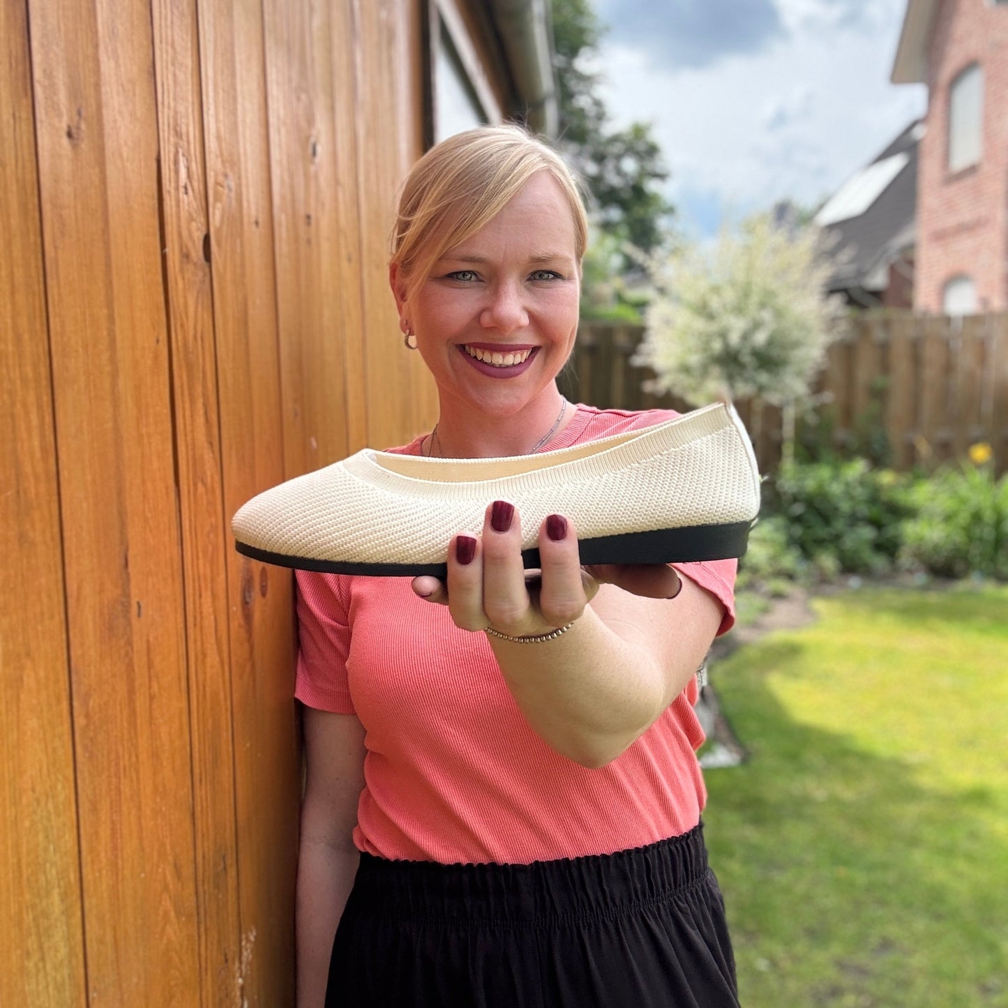 Amber | Women’s Spring Round Toe Ballet Flats