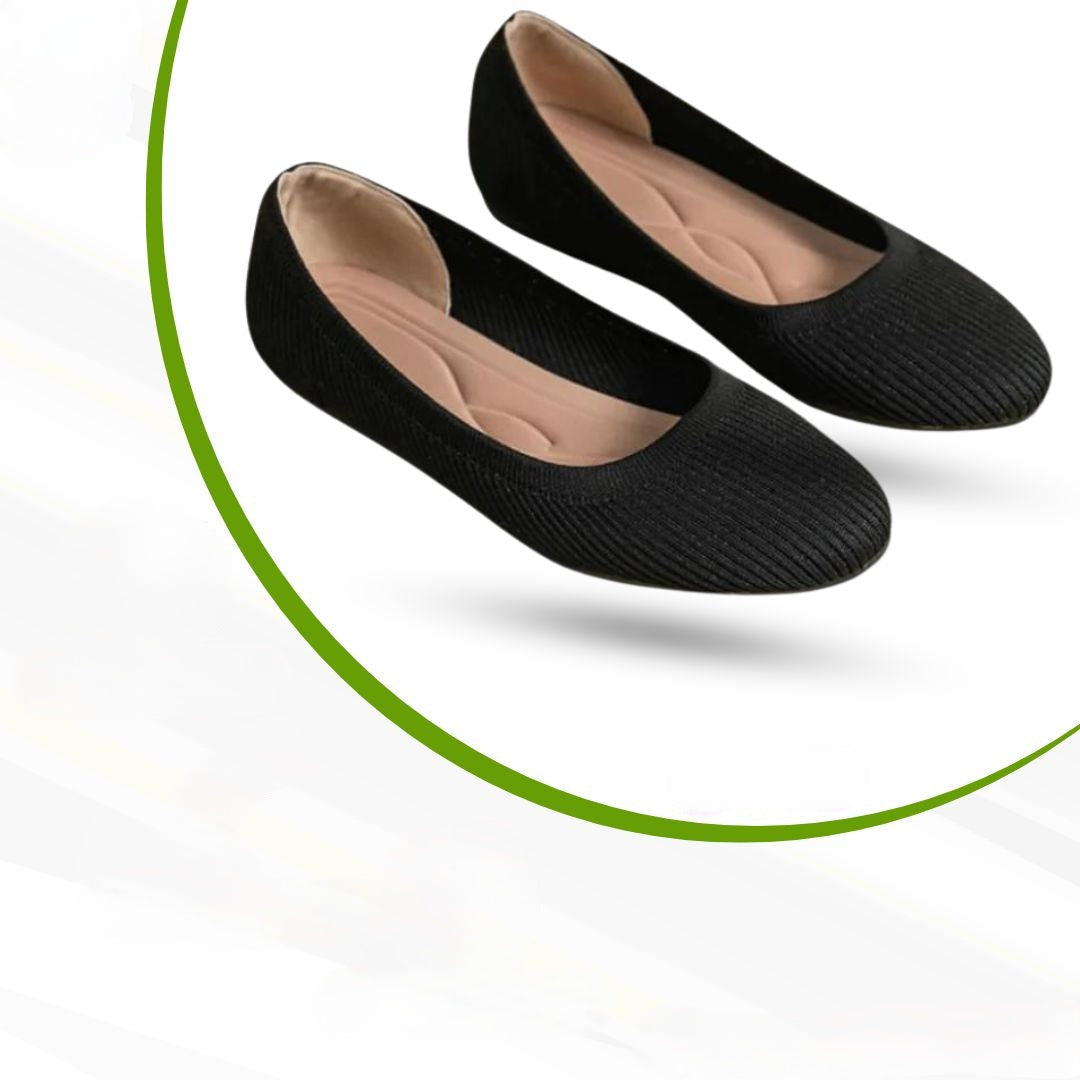 Amber | Women’s Spring Round Toe Ballet Flats