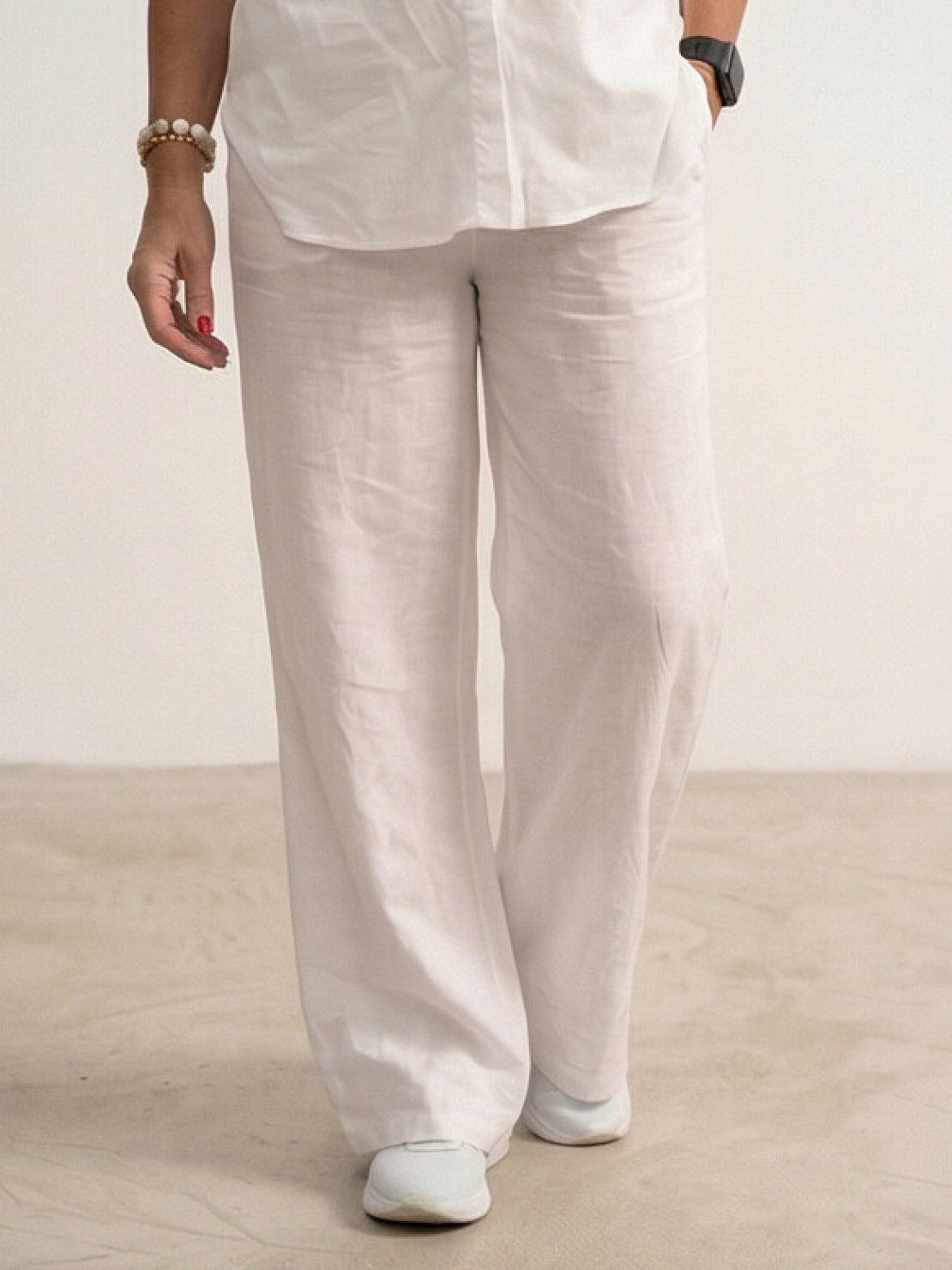 Vivian Women's Casual Shirt And Pants Set