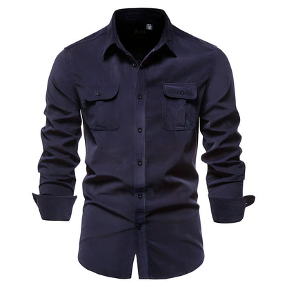 Michael | Men’s Spring Utility Button Shirt