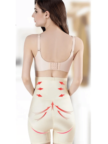 Women's High Waist Shapewear Mesh Compression