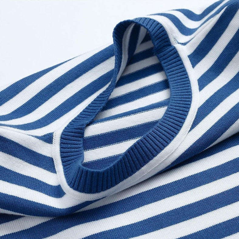Image of Pam | Women's Striped Long Sleeve T-Shirt